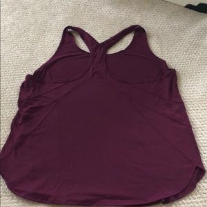 Athleta maroon tank